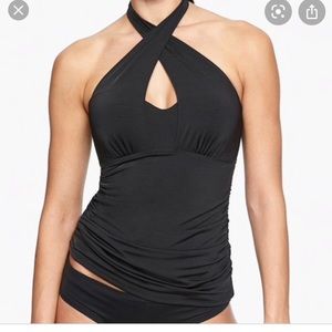 Athleta 2 Way Molded Cup Tankini Top